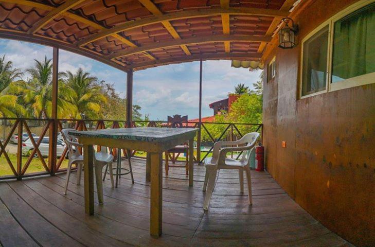 Green Monkey Hostel Bacalar Luaran gambar